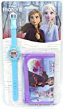 TDL Disney Frozen Set Regalo Orologio + Portafoglio - Licenza Ufficiale -Watch & Wallet