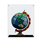 Teca In Plexiglass - Arca Lite® | Compatibile Con Il Mappamondo LEGO (21332) (Teca senza Sfondo)