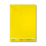 Tecnoteam Maxi Didattico - 5 Quaderni , Giallo, 10mm