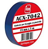 Tesa ACX - Nastro Biadesivo In Schiuma Acrilica Bianco 7042 Per Fissaggio Permanente Su Piastrelle (19 mm x 5m) (1 ...