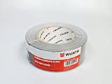 Tessuto nastro poliestere 50mx50 Würth mm argento (4024835504041) Gaffa Tape