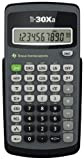 Texas Instruments TI 30 XA Calcolatrice scientifica basica a batteria con display a una riga e funzionalità matematiche e scientifiche ...