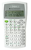 Texas TI30X-IIB - Calcolatrice scolastica (funzionamento a batteria 118,7, 82 x 155 x 19), colore: Bianco