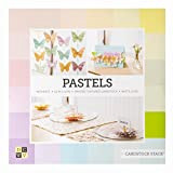Textured Pastels Cardstock Stack 12"X12"-58 Sheets/Pad