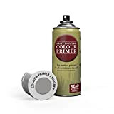 The Army Painter Colour Primer Ash Grey, 400 ml Spray Primer Acrilico Vernice Spray per Priming Miniatura, Gioco di Ruolo, ...