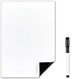 The Fridge Magnet Shop - Lavagna/foglio A4 magnetico e flessibile, colore: bianco