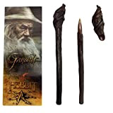 The Noble Collection - Penna Bastone di Gandalf E Segnalibro - 23cm Penna Bastone di Gandalf di Alta qualità in ...