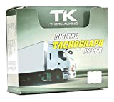 Thermal King - 12 rotoli di carta per tachigrafi certificati – Carta termica per tutti i tachigrafi digitali dei camion ...