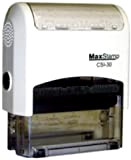 Timbro Autoinchiostrante Personalizzato MAX STAMP CSI 30 mm 58x22 - Personalizzazione inclusa