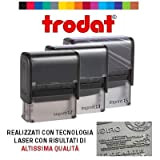 Timbro TRODAT IMPRINT - 14 x 38mm - Timbro Autoinchiostrante - possibilità di personalizzazione - Modello: 8911