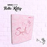 Tinta Unita Hello Kitty Raccoglitore ad Anelli Schedario Dorso 3cm Rosa