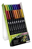 TOMBOW Dual Brush Pen ABT, 18-colours-set, primary colours
