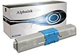 Toner Alphaink compatibile con OKI-C310-C ;Toner compatibile Ciano per OKI C300 C310 C330 C331 C510 C511 C530 C531 MC351 MC361 ...