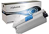 Toner Alphaink compatibile con Oki OKI-C310-BK Toner compatibile Nero per OKI Color C300DN, C310DN, C330DN, C331DN, C510DN, C511DN, C530DN, C531DN, ...