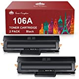 Toner Kingdom W1106A 106A Con Chip Compatibile per HP 106A W1106A Toner per HP Laser MFP 137fnw Laser 107w Laser ...