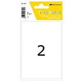 TopStick 1355 Etichette multiuso grandi (55 x 82 mm, 5 fogli, carta, opache) autoadesive, adesivi universali permanenti per scritte a ...
