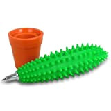 TREESTAR, Xactus, 1 penna a forma di cactus, con vaso. Penna decorativa e divertente da ufficio. Penna a sfera, di ...