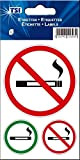 TSI 55133 nota-etichetta vietato fumare, stampa su schermo