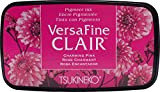 Tsukineko Pink Charming Versafine-Blocco di Inchiostro Clair, Materiale Sintetico, Rosa, 5.6 x 9.7 x 2.3 cm