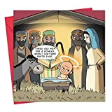 Twizler Merry Christmas card con Gesù, asinello e i tre Re Magi – Happy Christmas – Biglietto di auguri di ...
