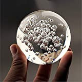 TYUTYU Cristallo Nordic Cristallo di Stile della Sfera della Bolla fermacarte Miniature Regalo Glass Sphere Decorazione di Natale soprammobili (Color ...