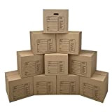 Uboxes 12 Premium Medium scatole in scatola di cartone, 45,7 x 45,7 x 40,6 cm