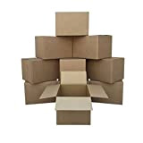 Uboxes Moving Boxes Medium 18 x 14 x 30,5 cm (confezione da 10) Professional Moving box