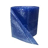 Uboxes Small Bubble Cushioning Wrap 60 '3/40,6 cm Bubble roll 30,5 cm di larghezza, ogni 30,5 cm perforata blu
