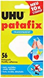 UHU 48815 - Cuscinetti adesivi Patafix, rimovibili, trasparenti