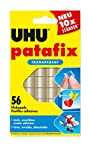 Uhu 48815 - Patafix - 56 pad adesivi a doppia faccia, colore: Trasparente