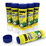 UHU Stic Magic, colla in stick – Confezione di 6 – 8,2 g – senza solventi – 3000688