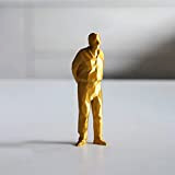 Umarell - Statuetta 3d da scrivania - (Gold)