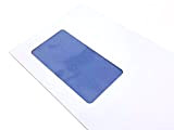 umschlag-discount – buste lettere bianche premium con finestrina per fatture, offerte & Co – 100 bustine lettere autoadesive con dimensioni ...