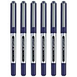 Uni-ball Eye Micro UB-150 - Penna a inchiostro gel, 0,5 mm, confezione da 6, inchiostro blu