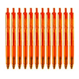 Uni-Ball Signo RT um-138 penna con inchiostro gel, 0,38 mm, colore: arancione (scatola)