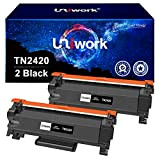 Uniwork TN2420 TN2410 Compatibili Cartucce di Toner Sostituzione per Brother TN-2420 TN-2410 per MFC-L2710DW L2710DN L2730DW L2750DW DCP-L2510D L2530DW HL-L2310D ...