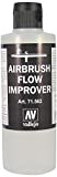 Vallejo Airbrush Flow Improver - Bottiglia di Fluidificante per Aerografo, 200 ml , Trasparente
