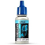 Vallejo Mecha Color - Colore Acrilico a Base d'Acqua per Aerografo, 17 ml, Bianco (Off-White)