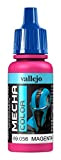 Vallejo Mecha Color - Colore Acrilico a Base d'Acqua per Aerografo, 17 ml, Rosa (Magenta Fluorescent)
