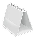 VELOFLEX 4101090 - Lavagna a fogli mobili, formato A4, in PVC, orizzontale, colore: Bianco