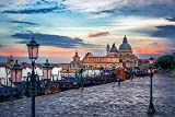Venetian Dawn STAMPA su CARTA OPACA 220gr Ronald Bolokofsky - Architettura orizzontale Immagine d'arte x cornice cm_44_X_67