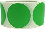 Verde Chiaro Adesivi a Cerchio, 51 mm 2 Pollice Etichette a Punti 500 Pacchetto