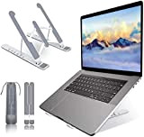 VersionTECH. Supporto PC Portatile Raffreddamento, Supporto Portatile Leggero Pieghevole con 6 Livelli Regolabili, Supporto Verticale Per PC MacBook Air/Pro Notebook ...