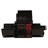 Victor® - Rullo d'inchiostro compatibile con calcolatrice IR40T, nero/rosso, venduto come 1 ciascuno, per l'uso in calcolatrici Aurora, Canon, Casio, ...