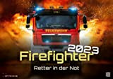 Vigili del fuoco - Soccorritore in difficoltà - Vigili del fuoco - 2023 - Calendario DIN A2