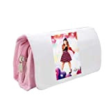 VINTRO Ariana Grande Gifts for Girls - Astuccio per ragazze Ariana Grande, colore: rosa, rosa, Astuccio per matite