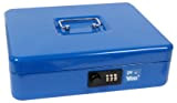 Viro 4265 Cassetta Portavalori a Combinazione Variabile, Blu, 300 x 240 x 88 mm