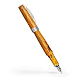 Visconti Mirage - Penna stilografica con punta fine in acciaio color ambra