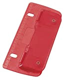 Wedo 067802 Perforatore Tascabile, 8 cm, Rosso