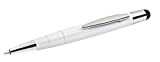 Wedo Touch Pen Mini Penna a Sfera e Penna Stilo, Bianco